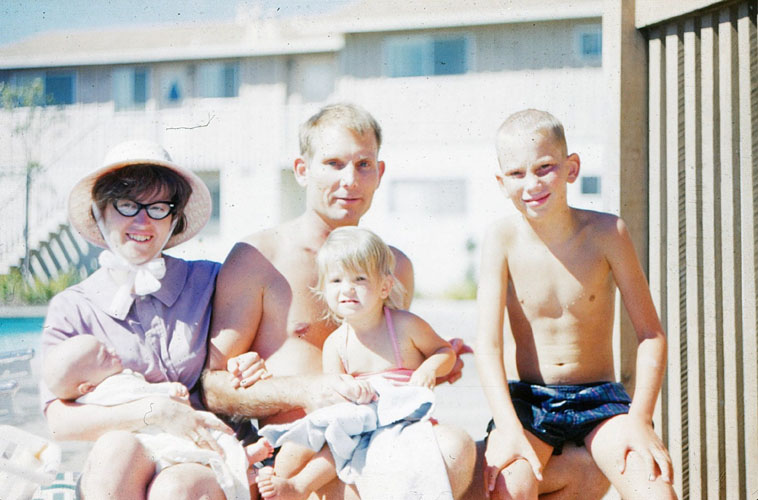 Ruth, Helen, Luther. Denise & Dale